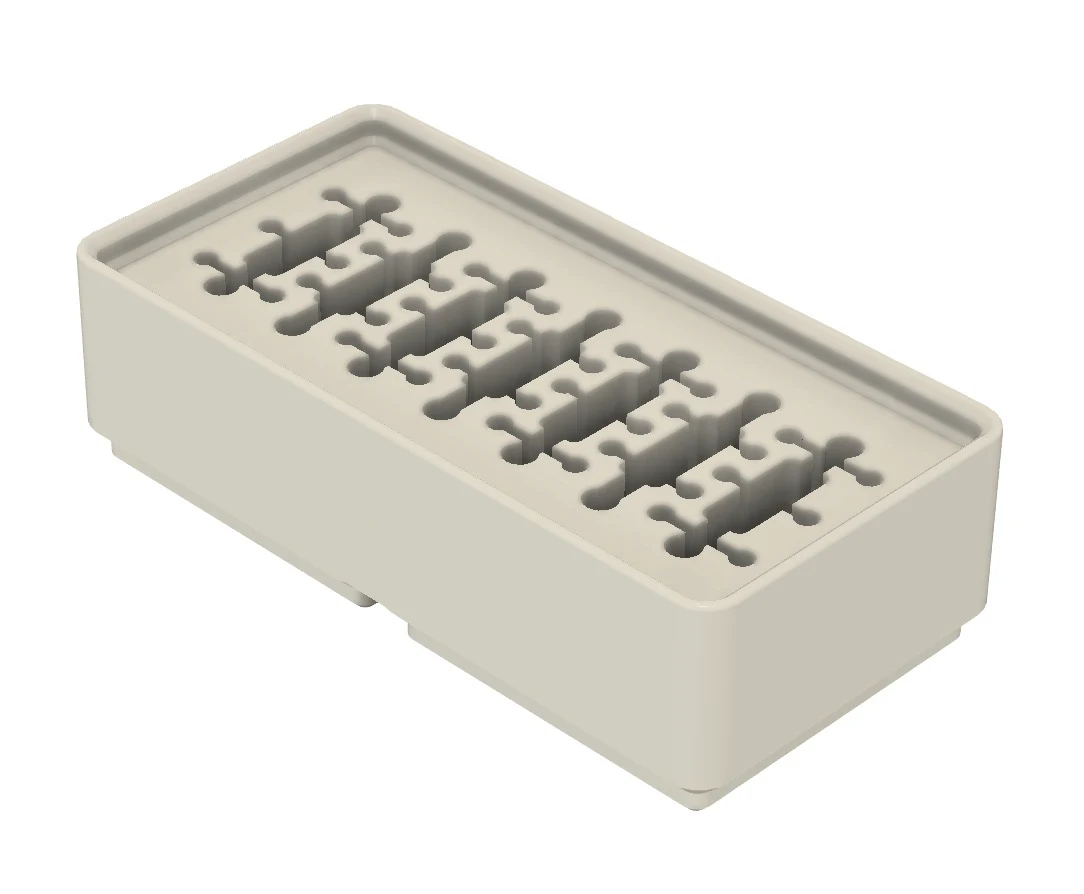 Органайзер SD, MicroSD и USB Gridfinity