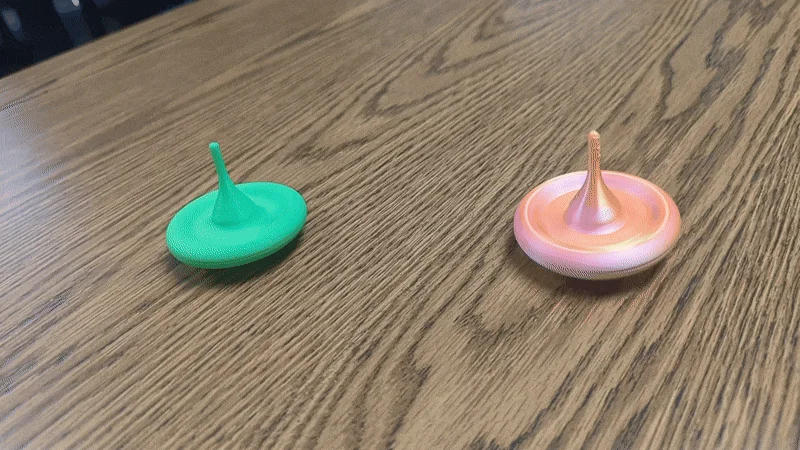 Fidget Spinning Top — фото автора PapaTrich