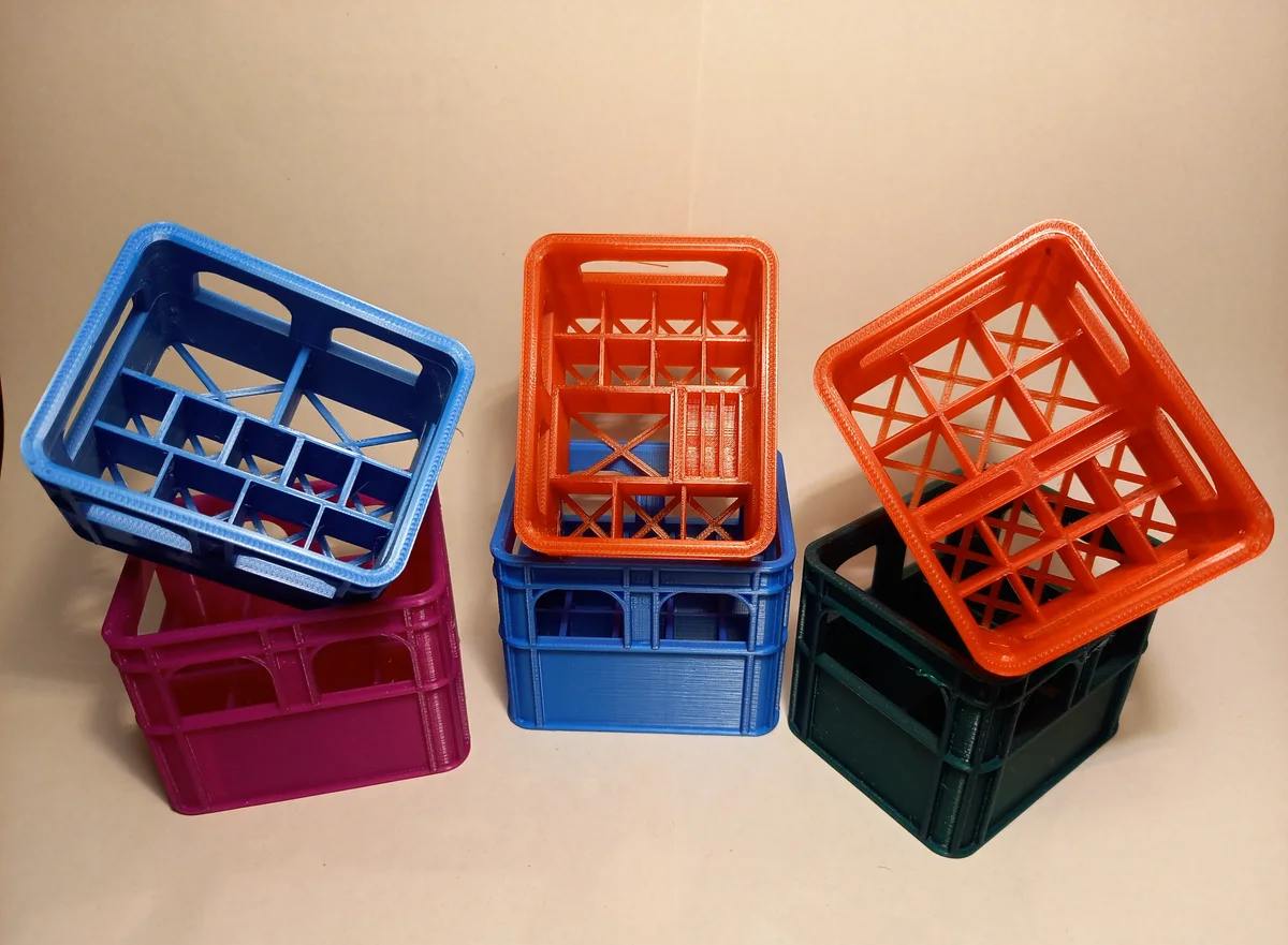 Multi-battery stackable beer crate — фото автора Repoholy