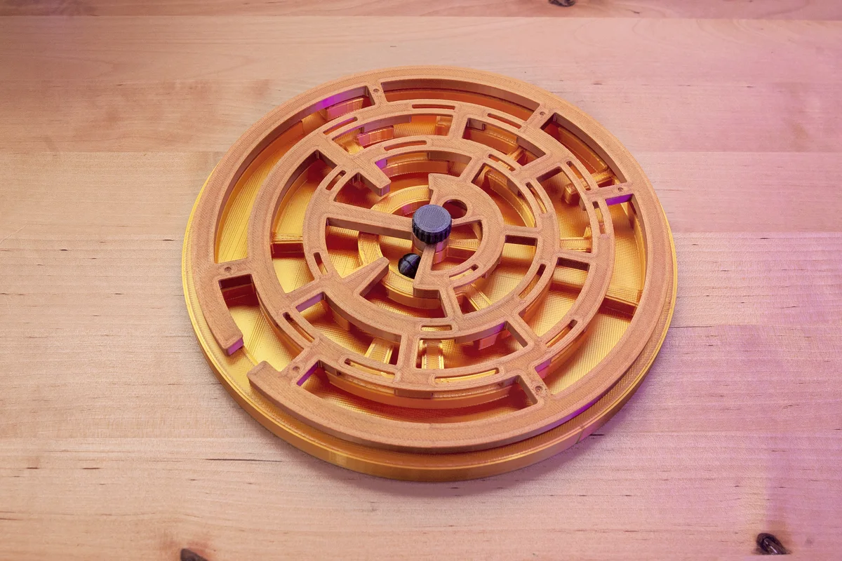 Rotating Double Maze — фото автора Jay