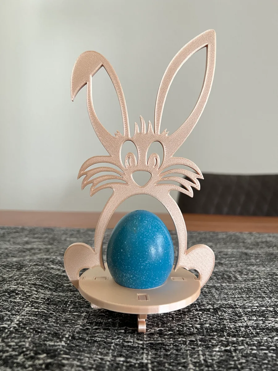 Easter Bunny Egg Holder — фото автора Marsupilami78